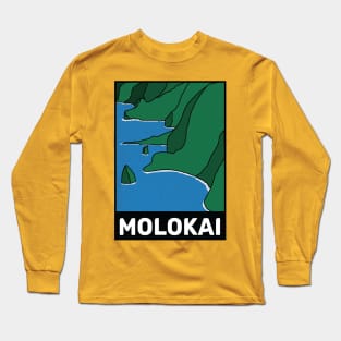 Molokai Hawaii Long Sleeve T-Shirt